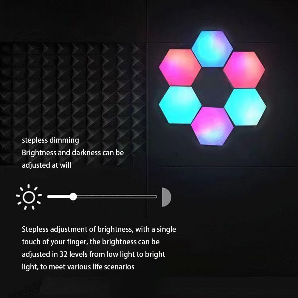 LED Hexagonal Night Light