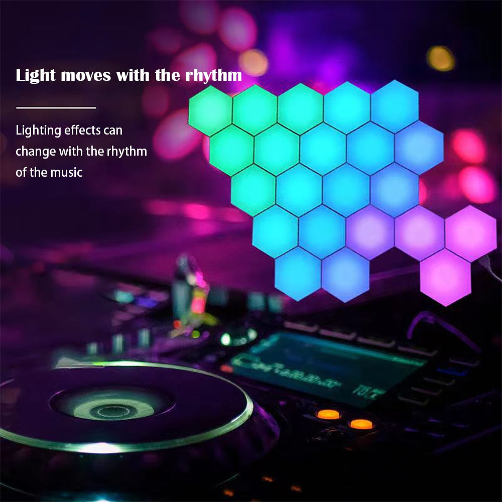 LED Hexagonal Night Light